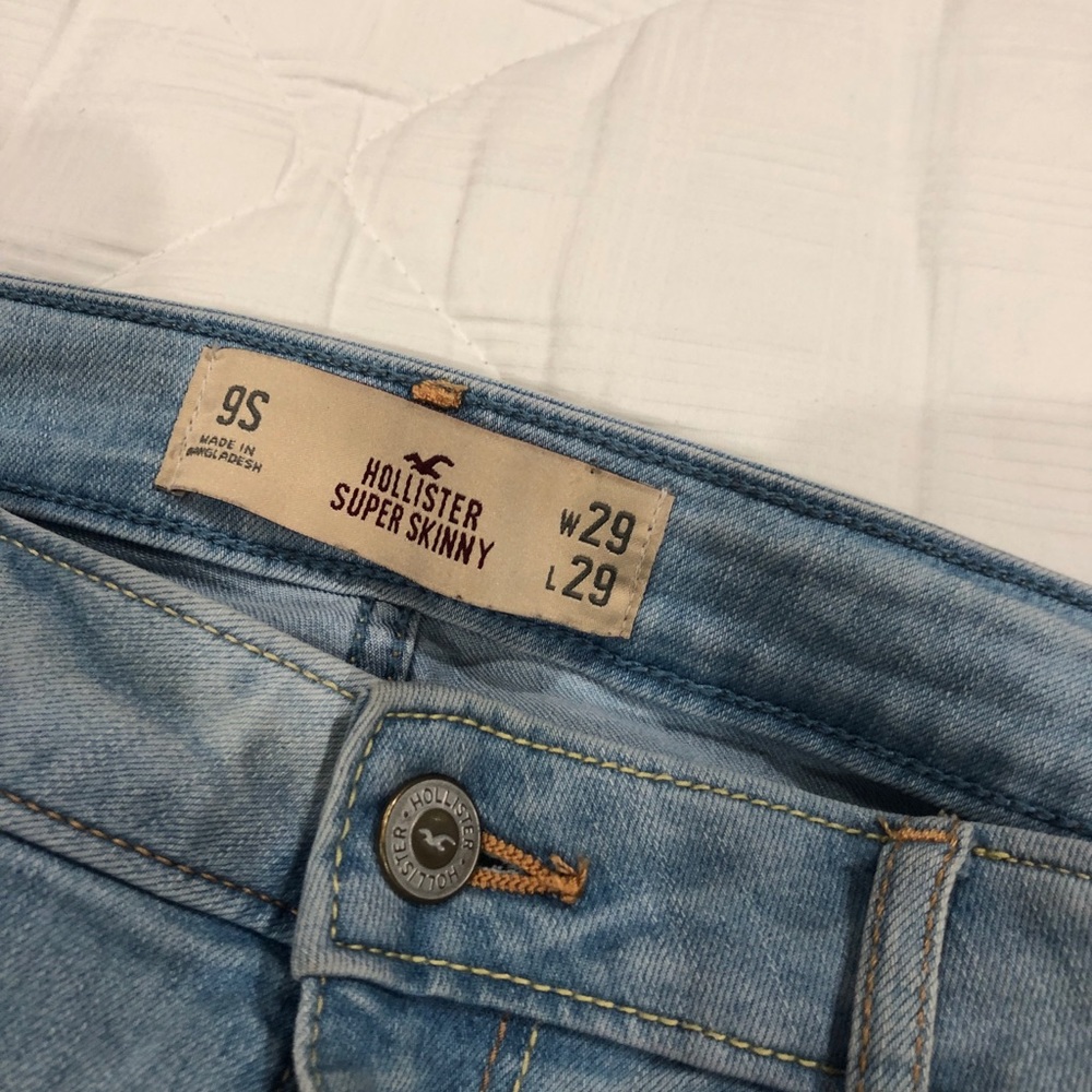 Hollister, low rise, jeans